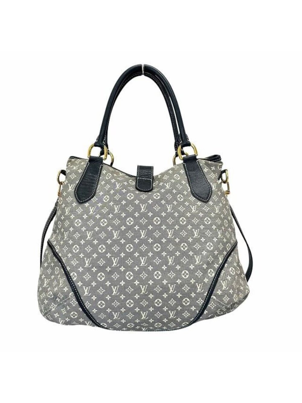 Louis Vuitton Monogram Idylle Elegy 2-Way Tote Shoulder Bag Navy - Picture 2 of 9